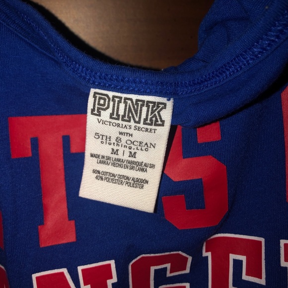 By Pink Texas Rangers Razorback Tank - Picture 6 of 6